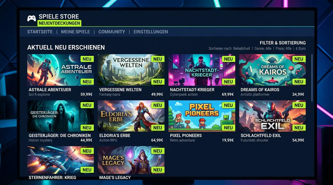 Neuheiten & Schnelle Spiele · Slotsgem